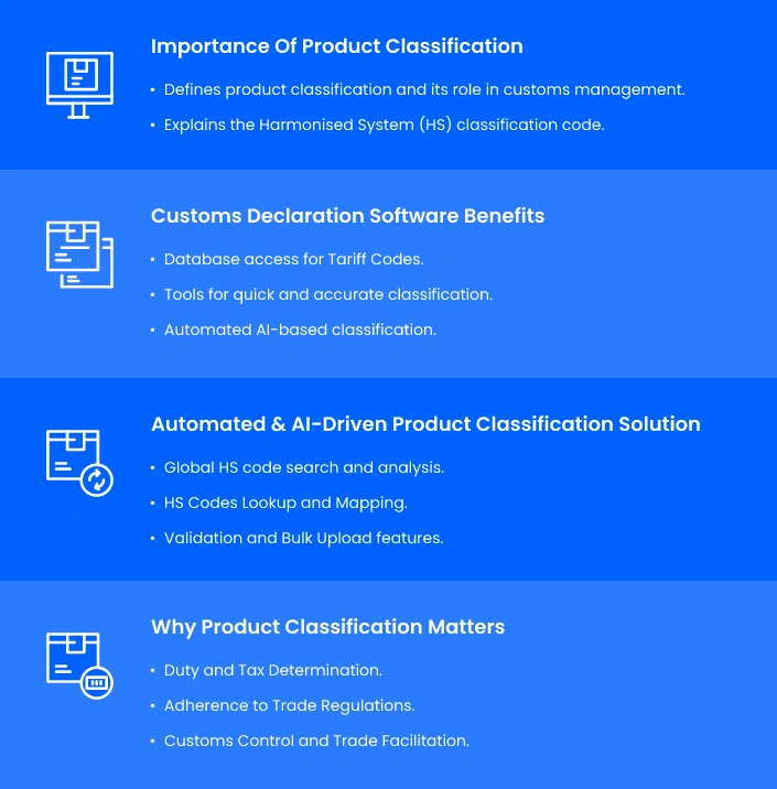 Importance of Product Classification