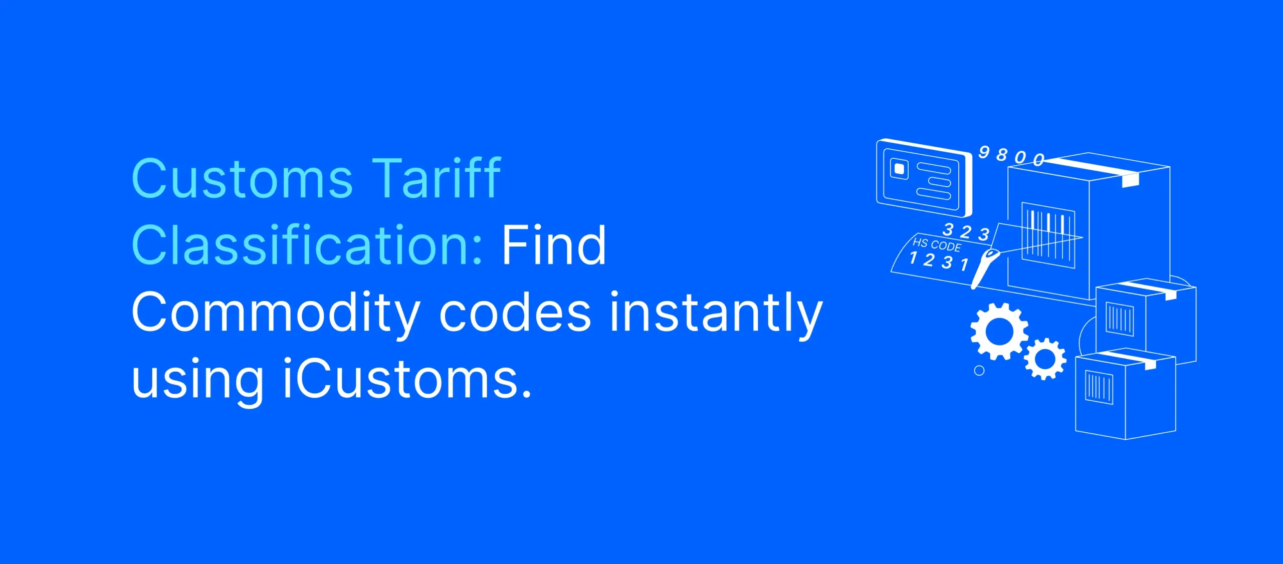 Customs Tariff Classification