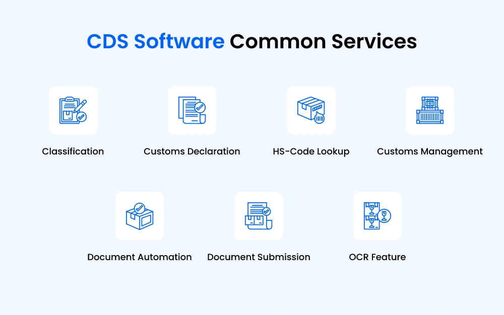 CDS software common services