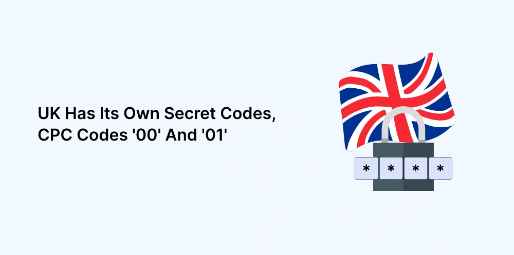 UK CPC Codes 00 and 01