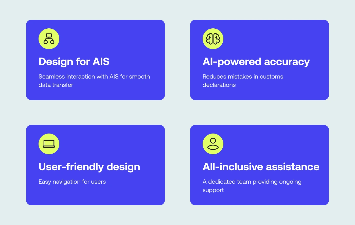 choose iCustoms as your partner for the Automated Import System