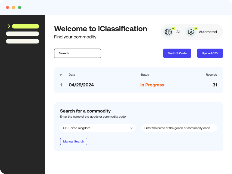 iclassification Overview