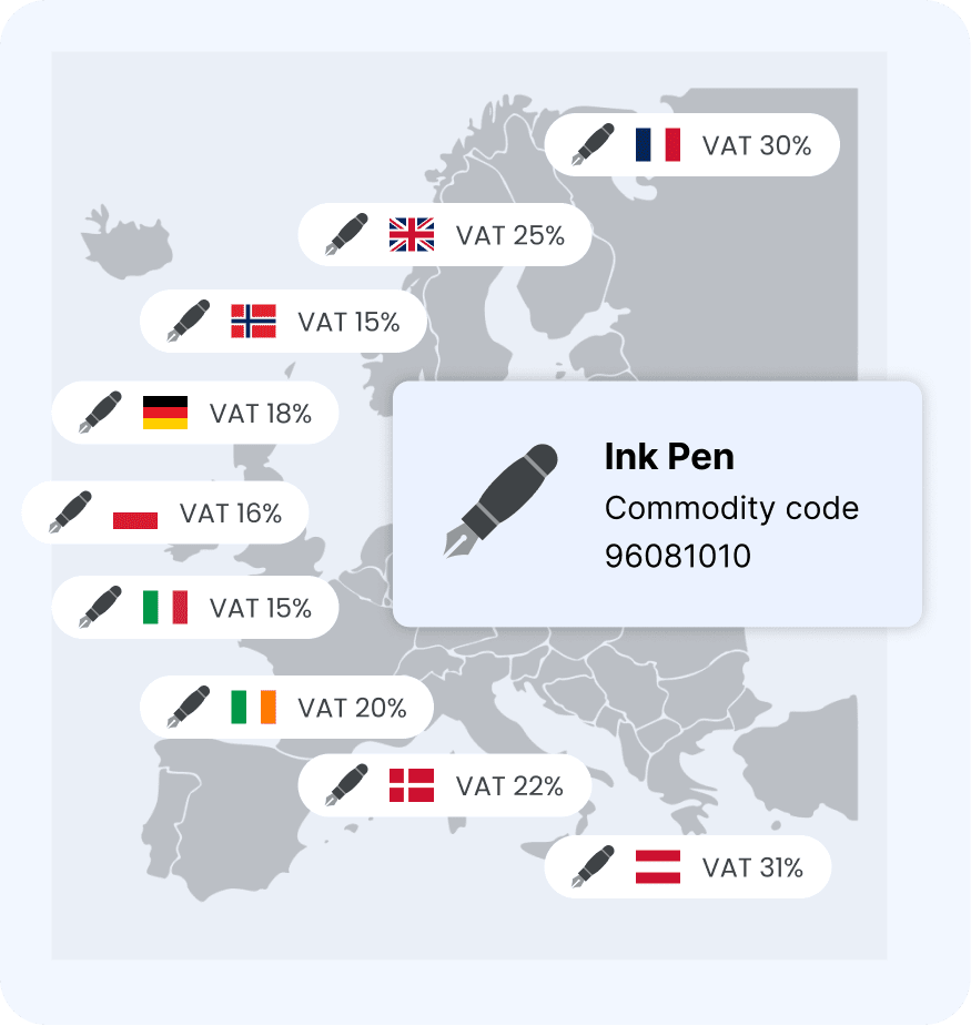 Stay compliant with global duty tax rates