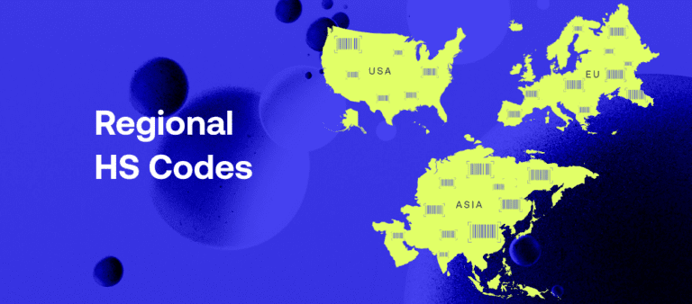 Regional HS Code Classification