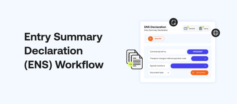 iCustoms Entry Summary Declaration Workflow